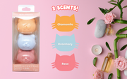 NekoMote Bath Ball Gift Set - Happy Gift