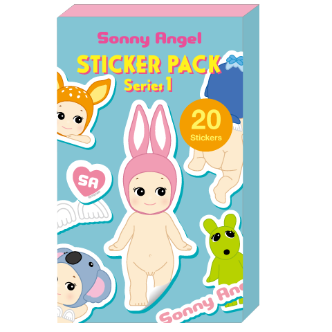 Sonny Angel Sticker Pack - Series 1 - Pocket Gift Case