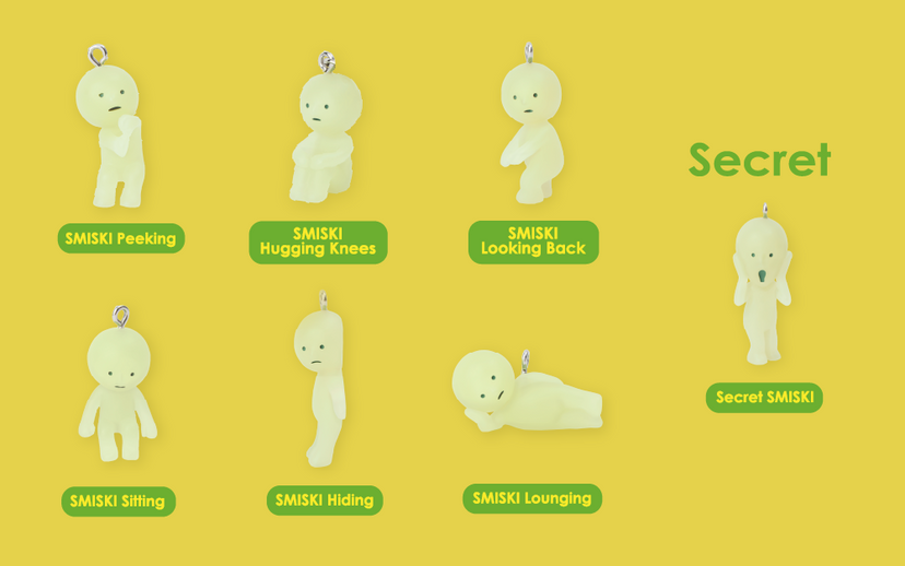 SMISKI Strap Accessory - Series 1 - Cute Desk Case