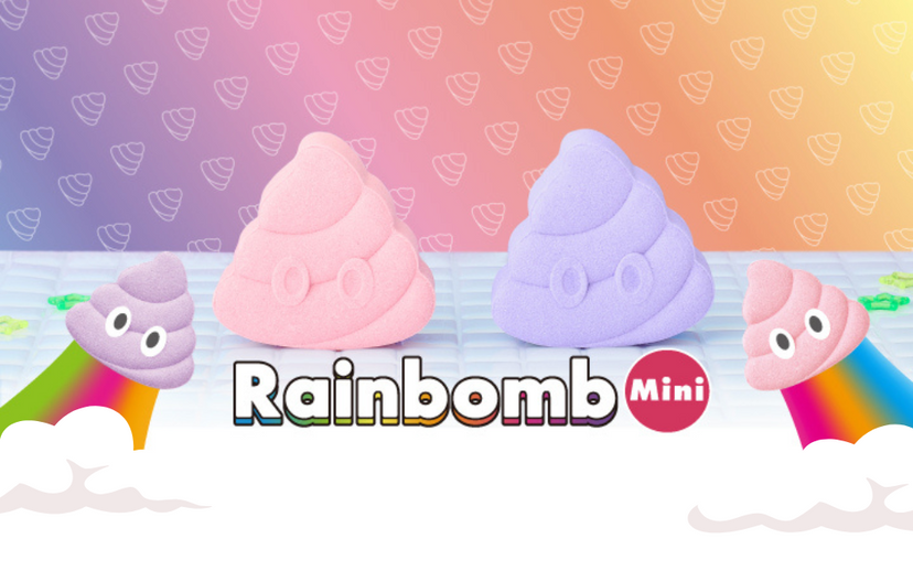 Rainbomb Mini Poop Emoji - Bright Gift Carry