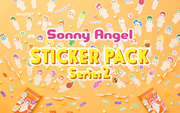 Sonny Angel Sticker Pack - Series 2 - Sweet Pocket Fit