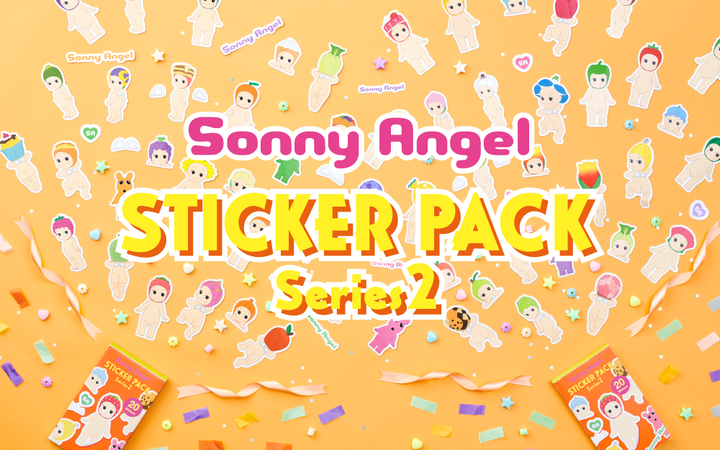 Sonny Angel Sticker Pack - Series 2 - Sweet Pocket Fit