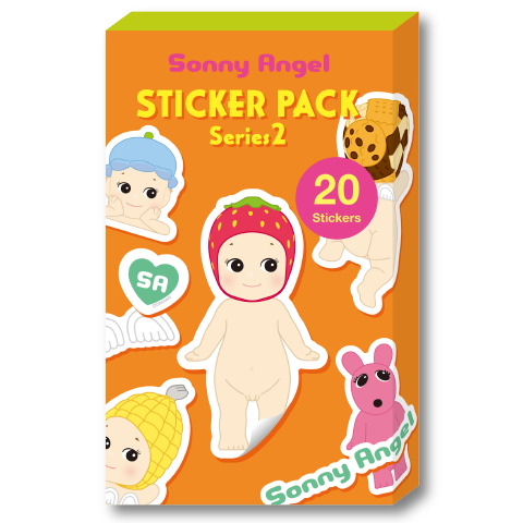 Sonny Angel Sticker Pack - Series 2 - Sweet Pocket Fit